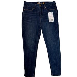 Seven7 Women's Tummyless High-Rise Skinny Slimming Control Panel Jeans Size 16​​